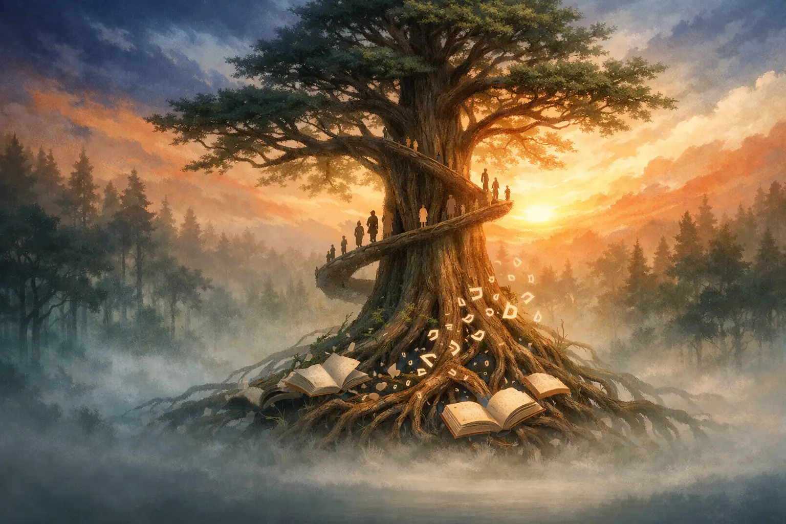 オフィスで打ち合わせを行うチーム